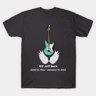 Jef Beck Tribute Guitar T-Shirt